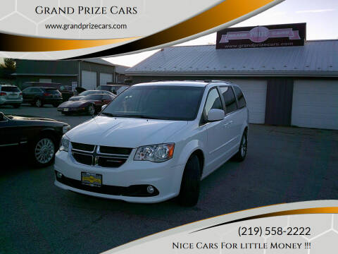 2015 Dodge Grand Caravan for sale at Grand Prize Cars in Cedar Lake IN