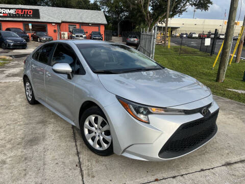 2020 Toyota Corolla for sale at Prime Auto Solutions in Orlando FL