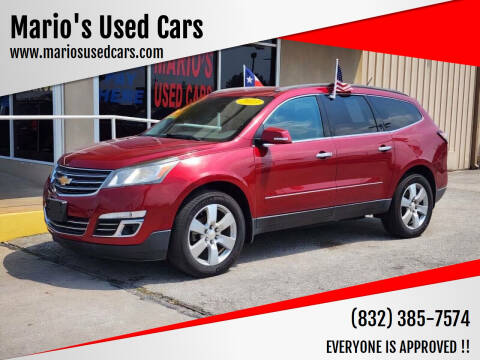 2013 Chevrolet Traverse for sale at Mario's Used Cars in Houston TX