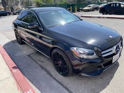 2017 Mercedes-Benz C-Class for sale at E and M Auto Sales in Bloomington CA