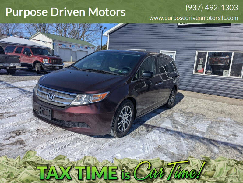 2012 Honda Odyssey for sale at Purpose Driven Motors in Sidney OH