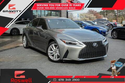 2021 Lexus IS 300 for sale at Gravity Autos Roswell in Roswell GA