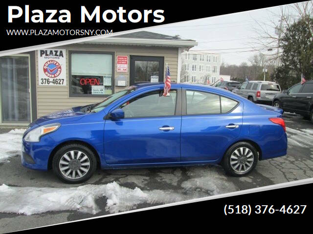 2015 Nissan Versa for sale at Plaza Motors in Rensselaer NY