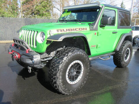 2019 Jeep Wrangler for sale at LULAY'S CAR CONNECTION in Salem OR