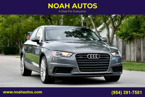 2015 Audi A3 for sale at NOAH AUTO SALES in Hollywood FL