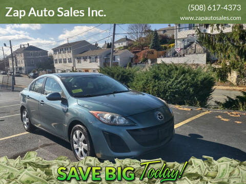 2011 Mazda MAZDA3 for sale at Zap Auto Sales Inc. in Fall River MA