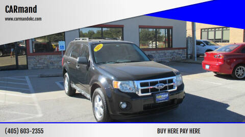 2012 Ford Escape for sale at carmand in Oklahoma City OK