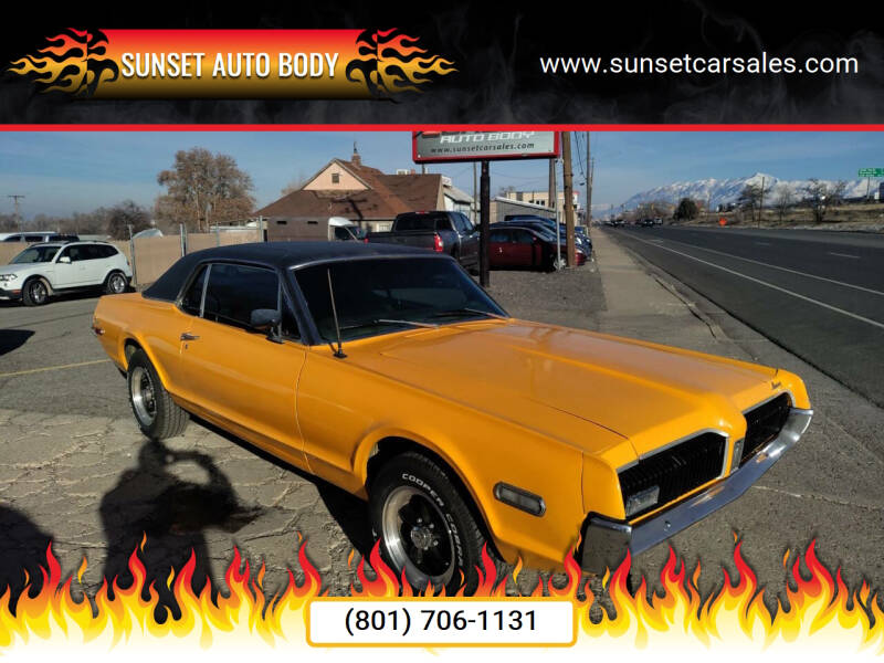 1968 Mercury Cougar for sale at Sunset Auto Body in Sunset UT