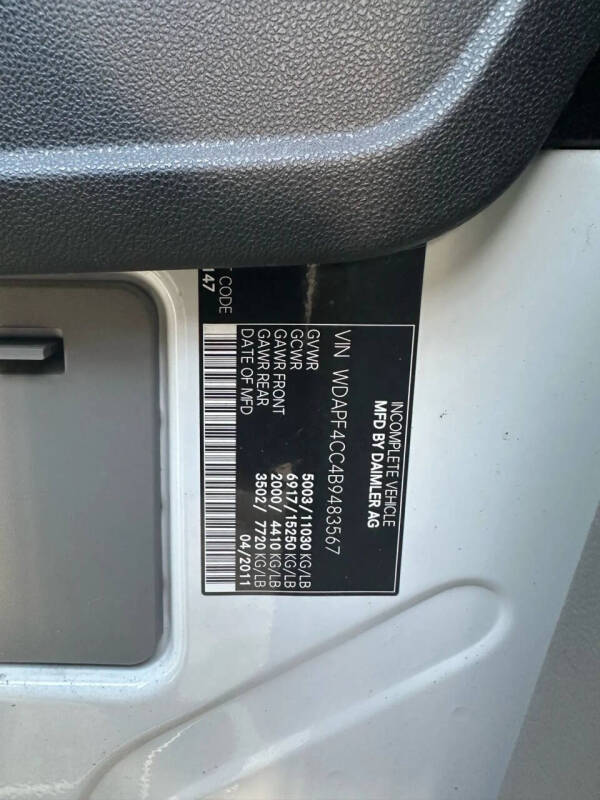 2011 Mercedes-Benz Sprinter