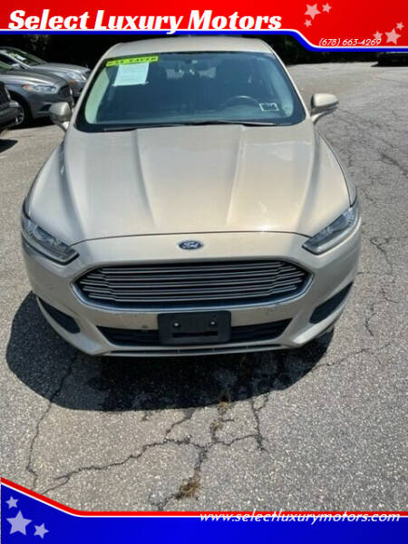 2015 Ford Fusion Hybrid for sale at Select Luxury Motors in Cumming GA
