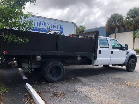 2008 Ford F-550 for sale at Tropical Motors Cargo Vans and Car Sales Inc. in Pompano Beach FL