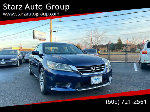 2014 Honda Accord for sale at Starz Auto Group in Delran NJ