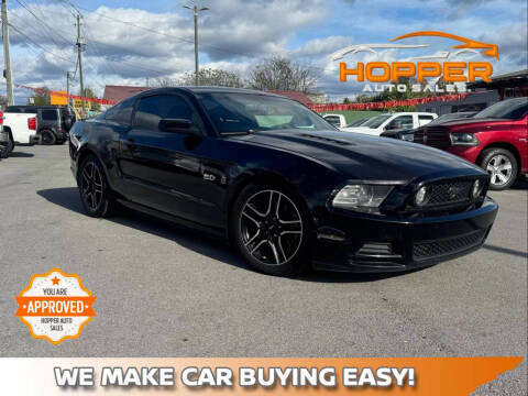 2014 Ford Mustang for sale at HOPPER AUTO SALES in Knoxville TN