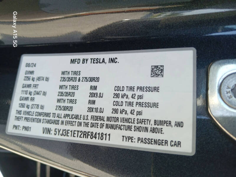 2024 Tesla Model 3 Performance