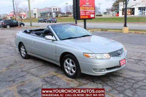 2003 Toyota Camry Solara for sale at Your Choice Autos - Waukegan in Waukegan IL