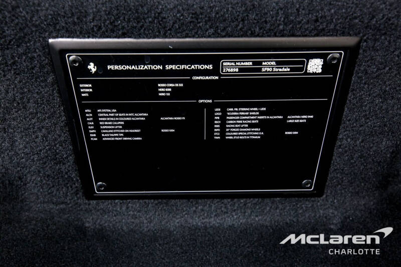 2022 Ferrari SF90 Stradale