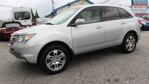 2008 Acura MDX for sale at NORCROSS MOTORSPORTS in Norcross GA
