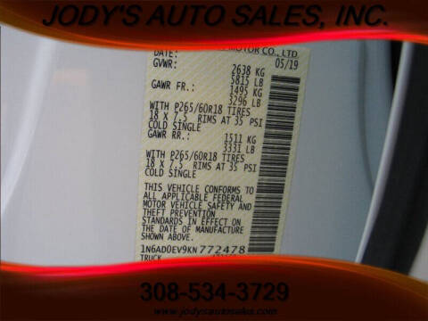 2019 Nissan Frontier SL