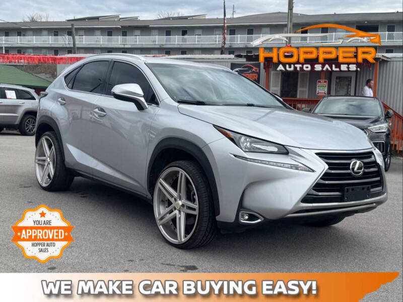 2017 Lexus NX 200t for sale at HOPPER AUTO SALES in Knoxville TN