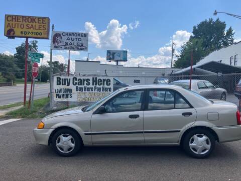 2000 Mazda Protege for sale at Cherokee Auto Sales in Knoxville TN