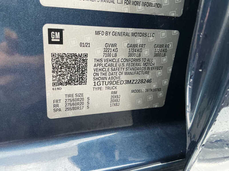 2021 GMC Sierra 1500