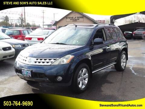 2007 Nissan Murano for sale at Steve & Sons Auto Sales in Happy Valley OR