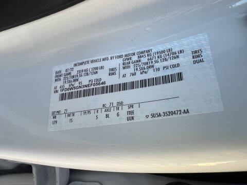 2022 Ford F-550 Super Duty