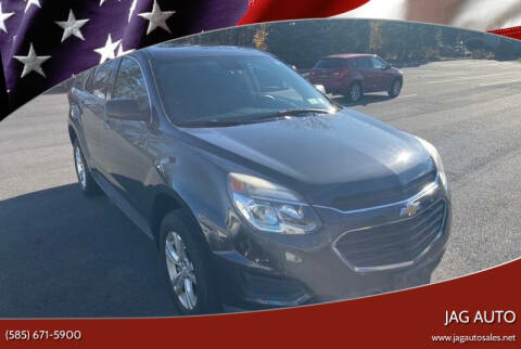 2016 Chevrolet Equinox for sale at JAG AUTO in Webster NY