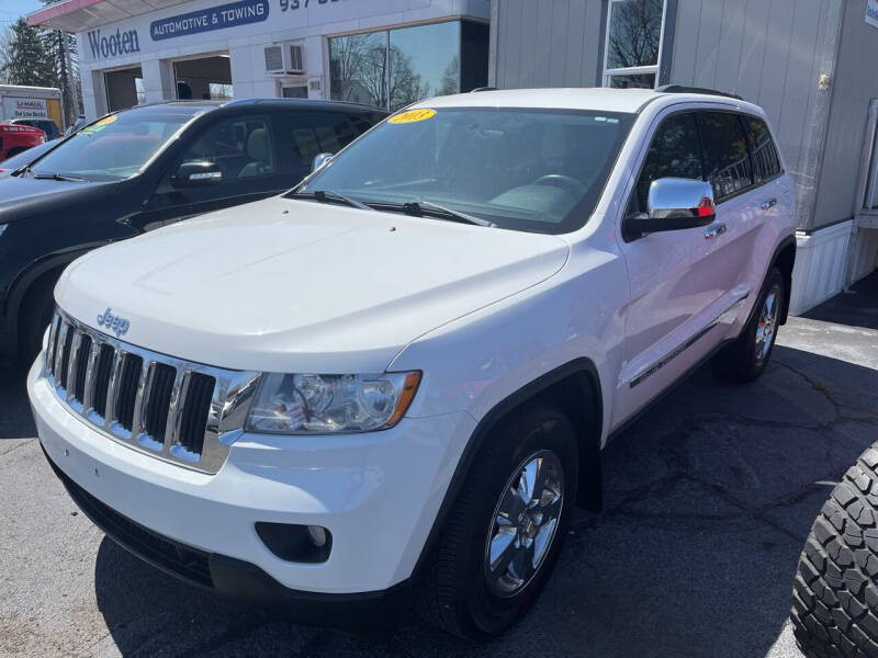 2013 Jeep Grand Cherokee for sale at Reser Motorsales, LLC in Urbana OH