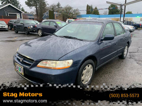 2000 Honda Accord for sale at Stag Motors in Portland OR