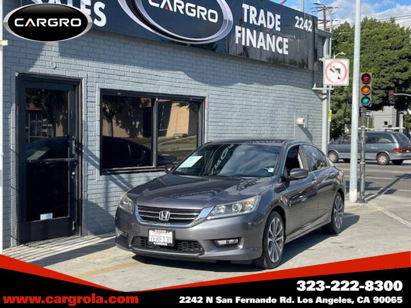 2014 Honda Accord for sale at Car Gro in Los Angeles CA