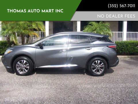 2015 Nissan Murano for sale at Thomas Auto Mart Inc in Dade City FL