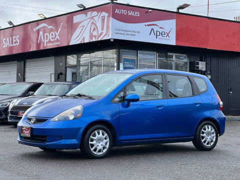 2008 Honda Fit for sale at Apex Motors Lakewood LLC in Lakewood WA