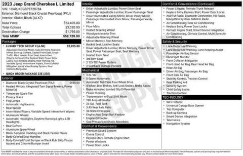 2023 Jeep Grand Cherokee L Limited