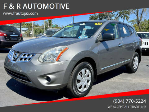 2013 Nissan Rogue for sale at F & R AUTOMOTIVE in Jacksonville FL