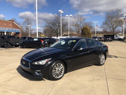 2019 Infiniti Q50 for sale at Ganley Chevy of Aurora in Aurora OH