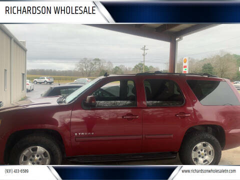 2007 Chevrolet Tahoe for sale at RICHARDSON WHOLESALE in Fayetteville TN