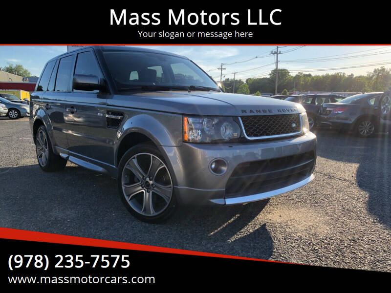 2012 Land Rover Range Rover Sport for sale at Mass Motors LLC in Worcester MA