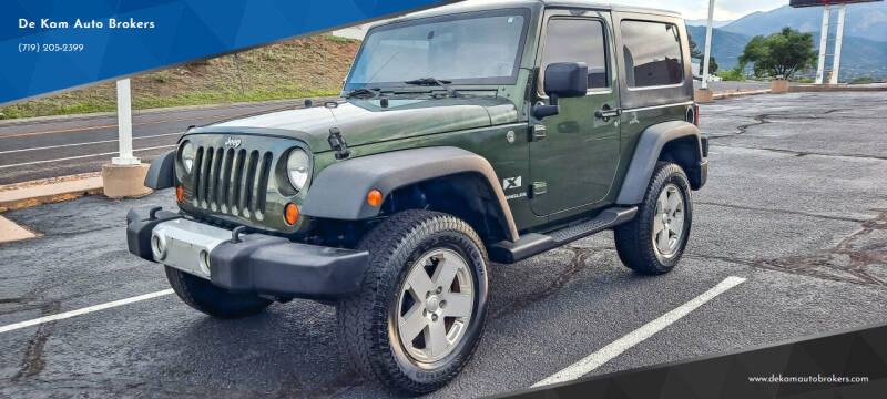 2008 Jeep Wrangler for sale at De Kam Auto Brokers in Colorado Springs CO