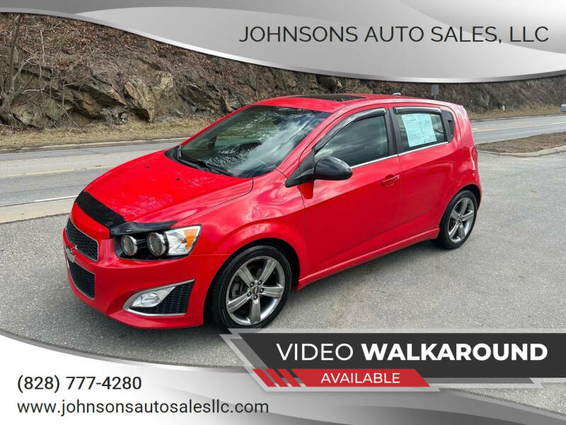 2014 Chevrolet Sonic for sale at Johnsons Auto Sales, LLC in Marshall NC