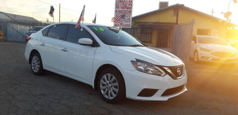 2016 Nissan Sentra for sale at Autosales Kingdom in Lancaster CA