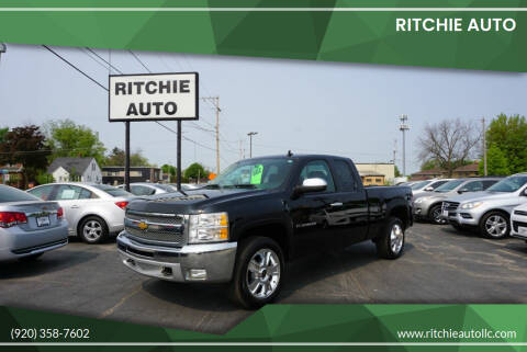2013 Chevrolet Silverado 1500 for sale at Ritchie Auto in Appleton WI