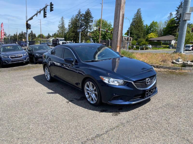 Used 2017 Mazda Mazda6 i Touring with VIN JM1GL1V58H1121221 for sale in Federal Way, WA
