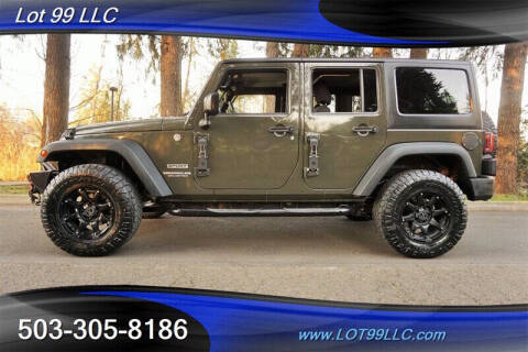 2015 Jeep Wrangler Unlimited for sale at LOT 99 LLC in Milwaukie OR