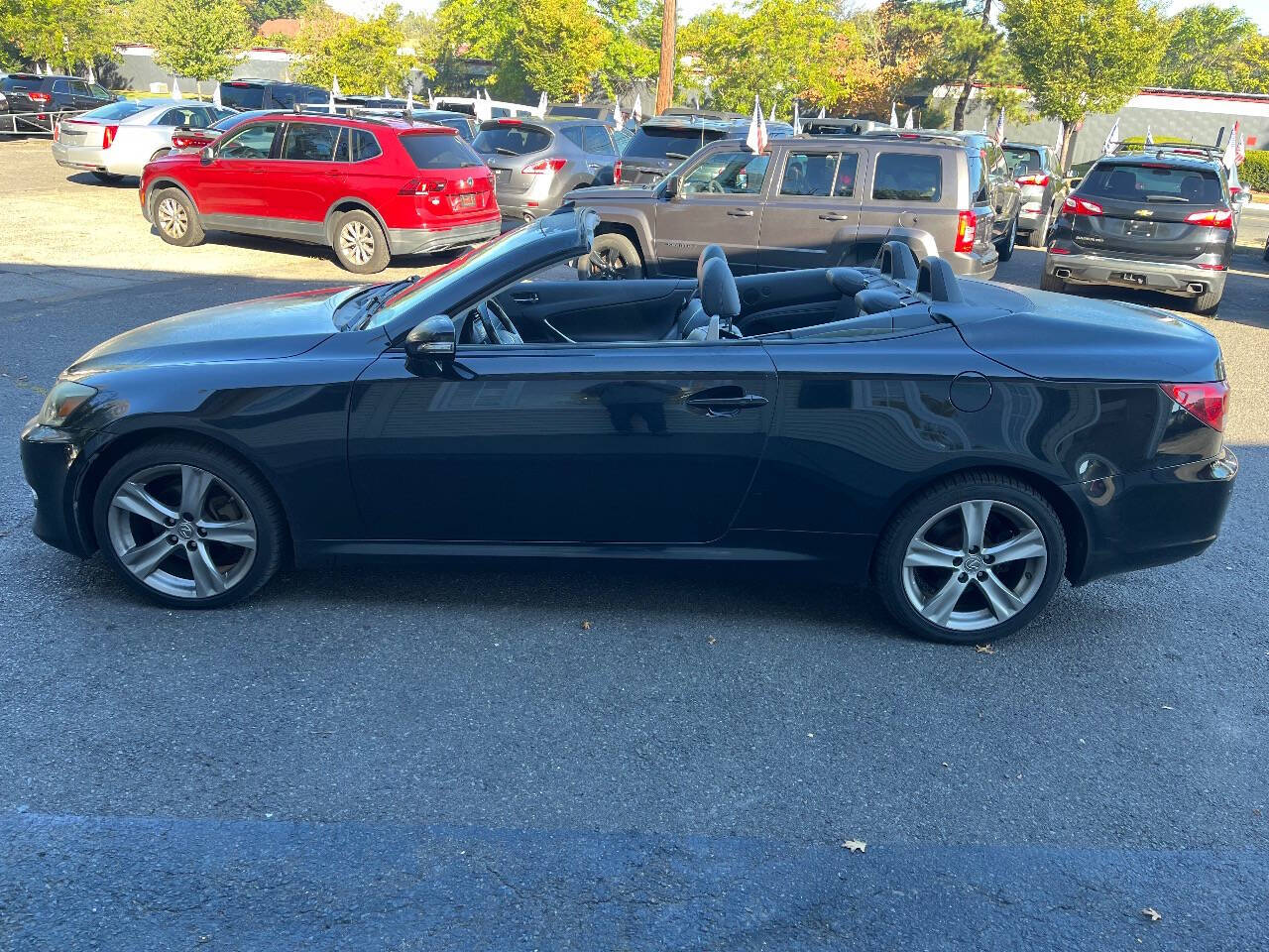 Black 2014 Lexus IS 250C Base Convertible 2dr Convertible 2