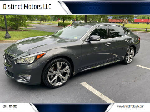 2015 Infiniti Q70L for sale at Distinct Motors LLC in Mechanicsville VA