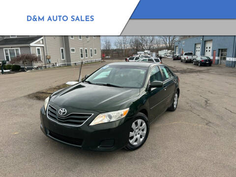 2010 Toyota Camry for sale at D&M AUTO SALES in West Seneca NY