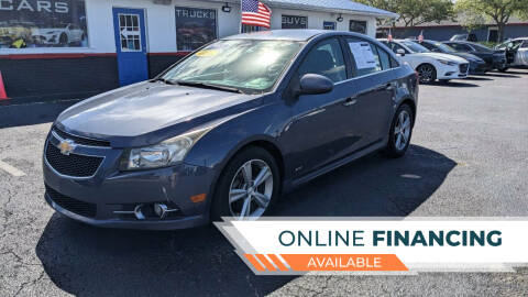 2013 Chevrolet Cruze for sale at Celebrity Auto Sales in Fort Pierce FL
