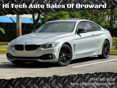 2014 BMW 4 Series for sale at Hi Tech Auto Sales Of Broward in Hollywood FL