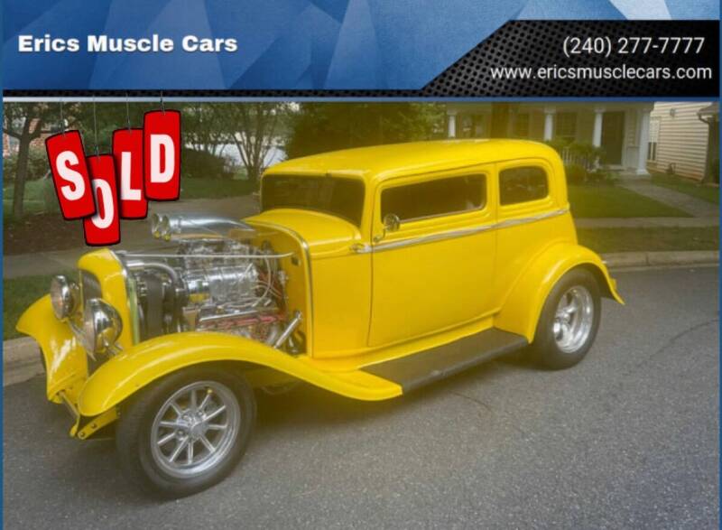 1932 Ford Vicki Street Rod for sale at Eric's Muscle Cars in Clarksburg MD